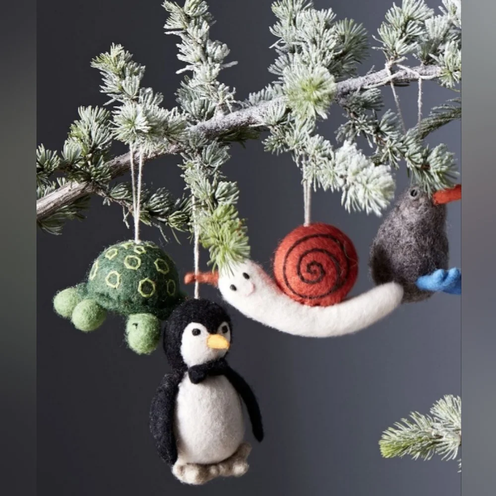 Felt Turtle Ornament - Picture 3 of 5